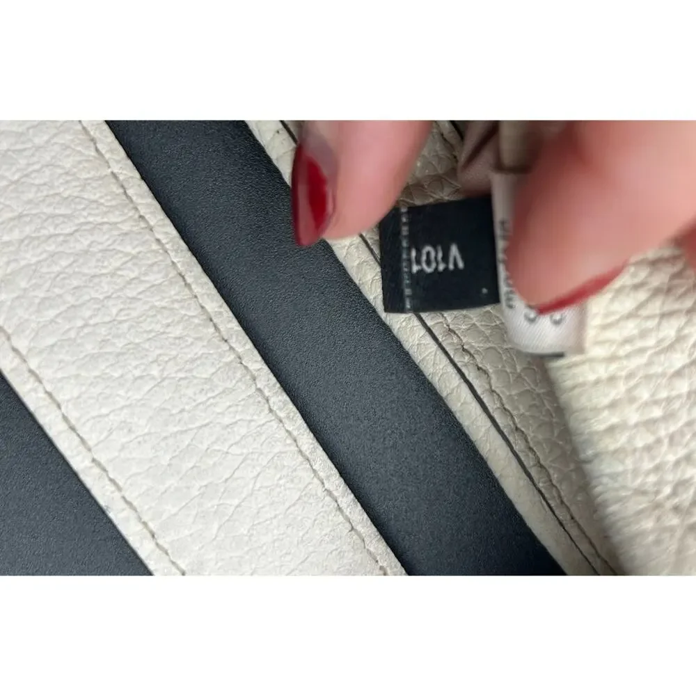 Kate Spade Lexy Cream Pebbled Leather Shoulder Bag Purse Neutral Classic - EUC - Picture 4 of 9